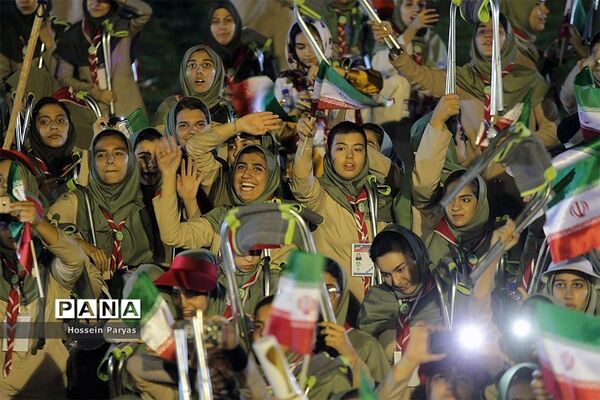 اختتامیه هشتمین اردوی ملی پیشتازان دختر