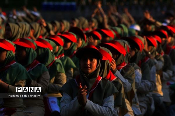 اختتامیه هشتمین اردوی ملی پیشتازان دختر