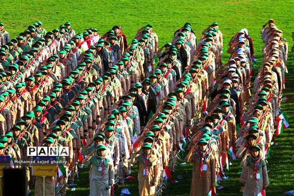 اختتامیه هشتمین اردوی ملی پیشتازان دختر