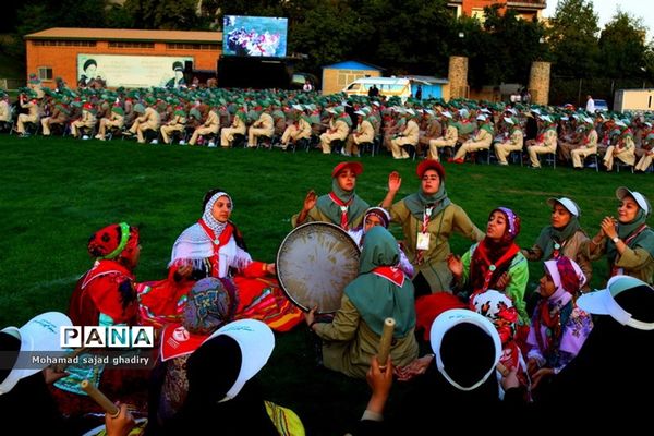 اختتامیه هشتمین اردوی ملی پیشتازان دختر