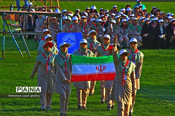 اختتامیه هشتمین اردوی ملی پیشتازان دختر