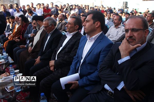 مراسم افتتاح  پارک سجادیه و میادین ورزشی در تبریز