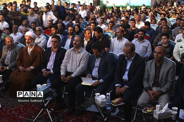 مراسم افتتاح  پارک سجادیه و میادین ورزشی در تبریز