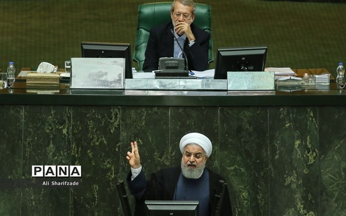 «کد» مورد اشاره روحانی در مجلس چه بود؟