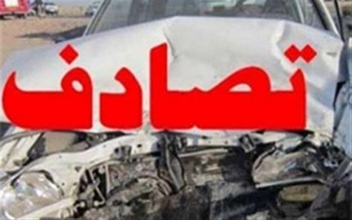 تصادف در کاروان عروسی با ۱۷ مجروح