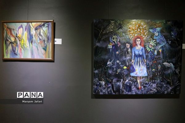 نمایشگاه گروهی نقاشی و آثار حجمی (مسافر وهم)