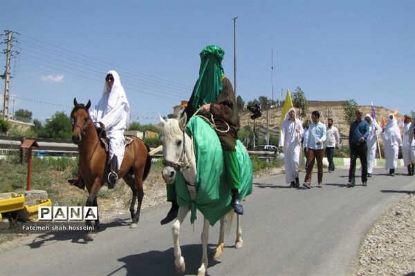 حرکت کاروان غدیردر شهرستان فیروزکوه