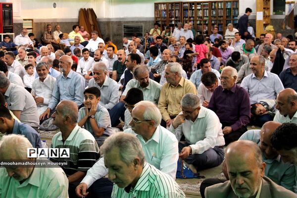 مراسم بزرگداشت عید غدیر خم در مسجد النّبی(ص) غرب تهران