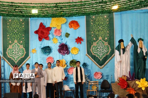 مراسم بزرگداشت عید غدیر خم در مسجد النّبی(ص) غرب تهران