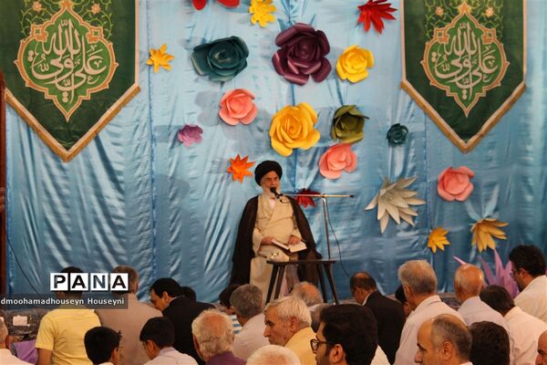 مراسم بزرگداشت عید غدیر خم در مسجد النّبی(ص) غرب تهران