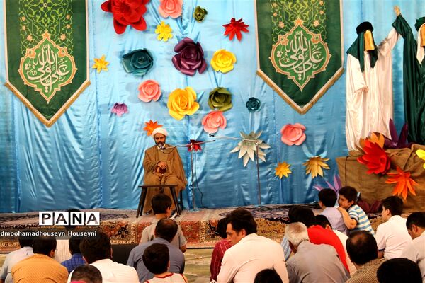 مراسم بزرگداشت عید غدیر خم در مسجد النّبی(ص) غرب تهران