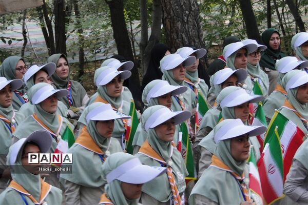 حضور پیشتازان شهرستان‌های استان تهران درهشتمین اردوی ملی
