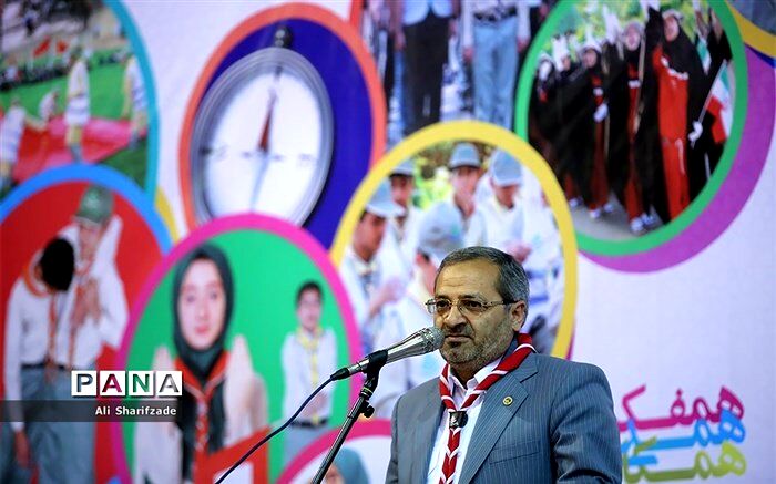 رئیس سازمان دانش‌آموزی: اردو بهترین مسیر آماده کردن دانش‌آموزان برای  زندگی لذت‌بخش است