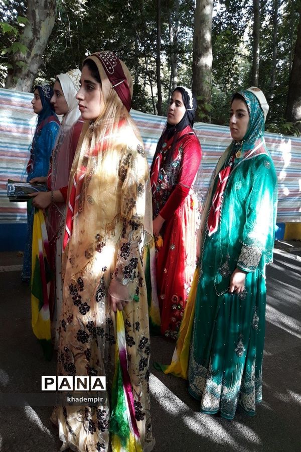 حضور دانش آموزان  پیشتاز دختر استان کهگیلویه و بویراحمد در هشتمین اردوی ملی پیشتازان کشور