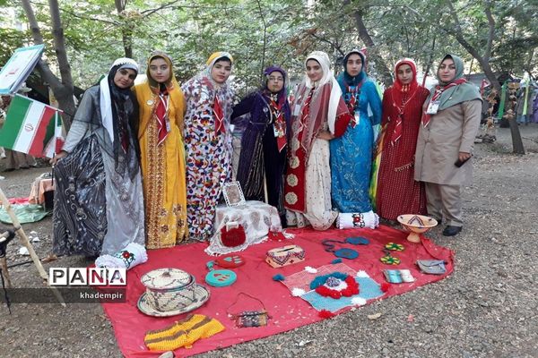 حضور دانش آموزان  پیشتاز دختر استان کهگیلویه و بویراحمد در هشتمین اردوی ملی پیشتازان کشور