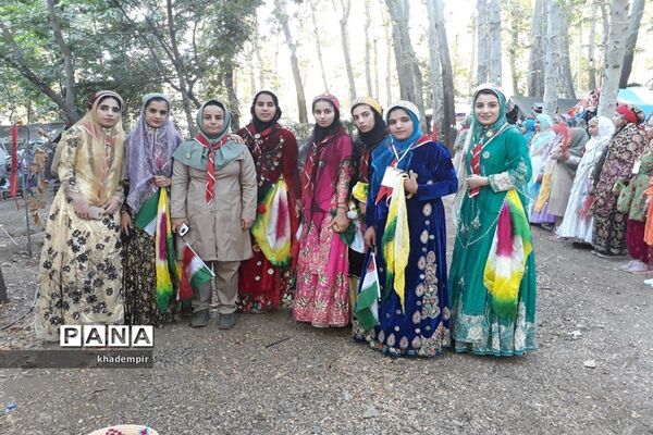 حضور دانش آموزان  پیشتاز دختر استان کهگیلویه و بویراحمد در هشتمین اردوی ملی پیشتازان کشور