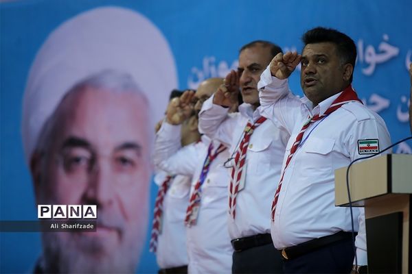 افتتاح هشتمین اردوی ملی پیشتاران دختر