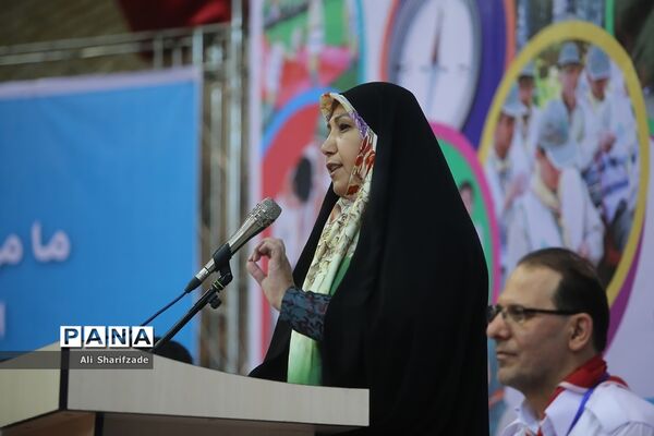 افتتاح هشتمین اردوی ملی پیشتاران دختر