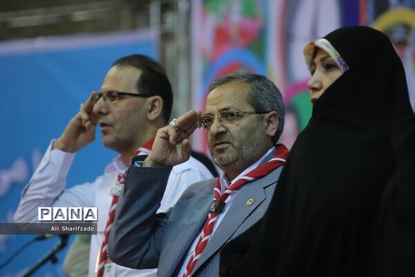 افتتاح هشتمین اردوی ملی پیشتاران دختر
