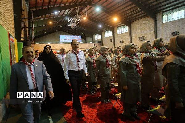 افتتاح هشتمین اردوی ملی پیشتاران دختر