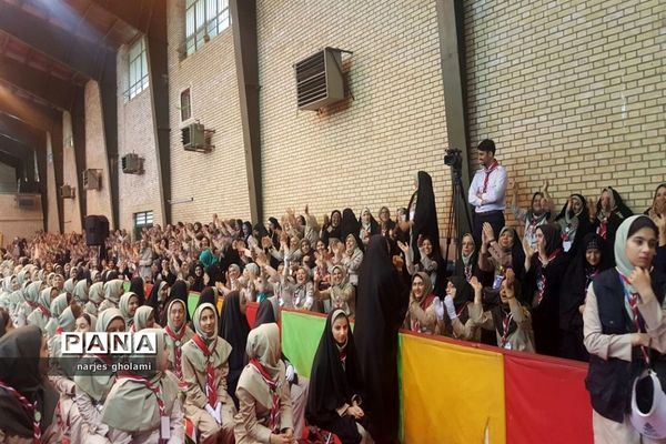 افتتاحیه اردوی ملی پیشتازان دختر، اردوگاه شهید باهنر تهران