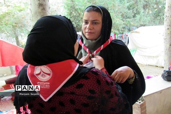 حضور پیشتازان دختر خوزستان در اردوی ملی تهران