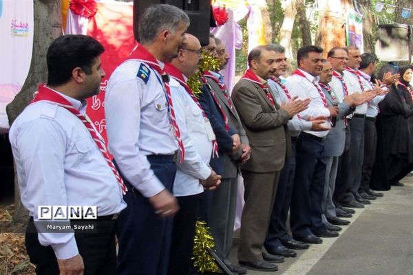 حضور پیشتازان دختر خوزستان در اردوی ملی تهران