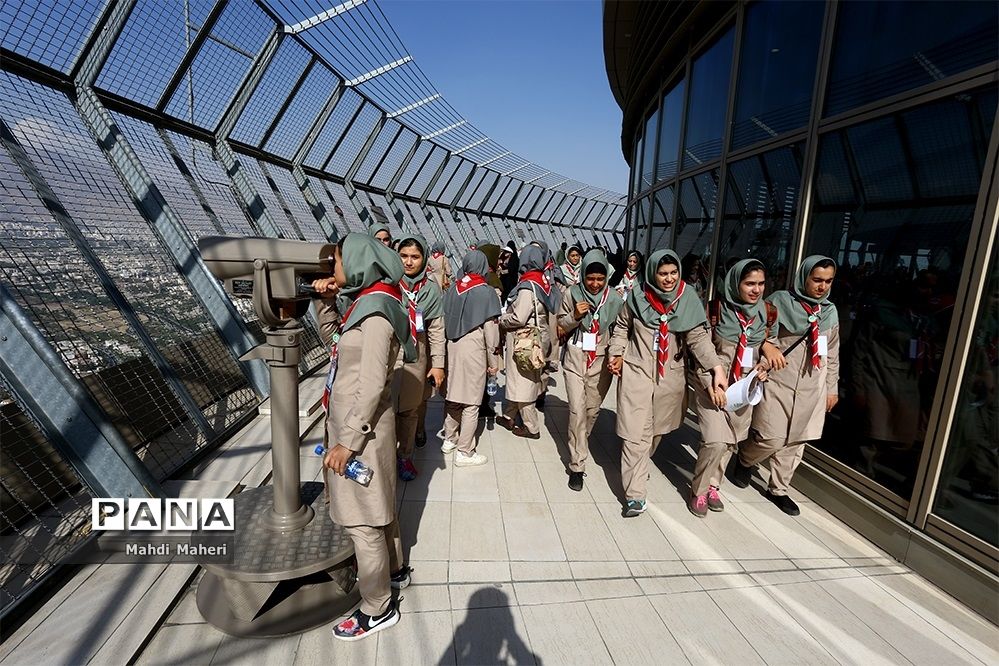 دومین روز از هشتمین اردوی ملی پیشتازان دختر