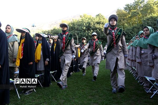 دومین روز از هشتمین اردوی ملی پیشتازان دختر