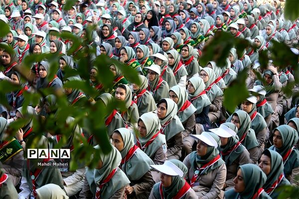 دومین روز از هشتمین اردوی ملی پیشتازان دختر