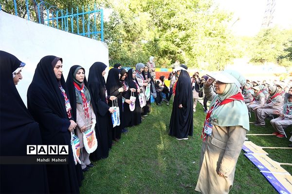 دومین روز از هشتمین اردوی ملی پیشتازان دختر