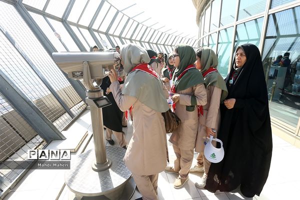 دومین روز از هشتمین اردوی ملی پیشتازان دختر