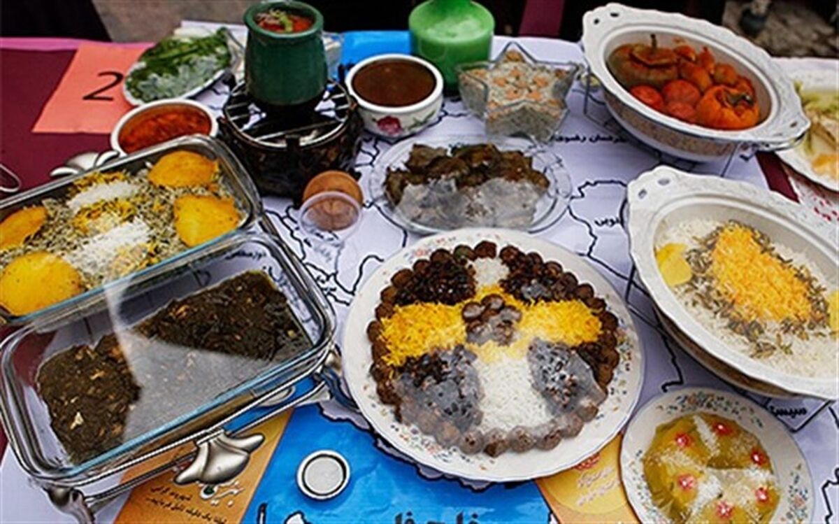 جشنواره غذای ایرانی در اردوگاه شهیدباهنر افتتاح شد