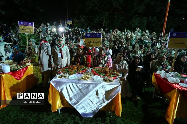 شام وحدت در هشتمین اردوی ملی پیشتازان دختر