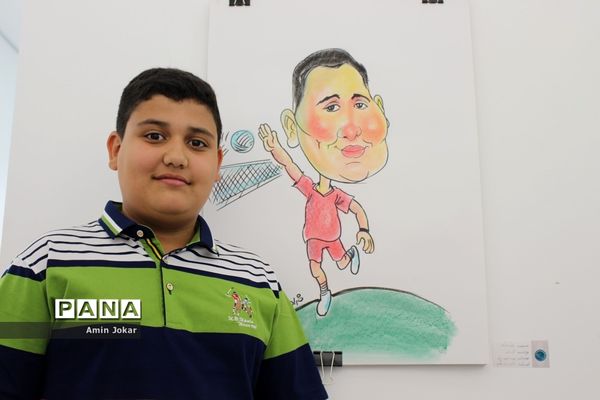 نمایشگاه کاریکاتور کارکنان آموزش و پرورش فارس