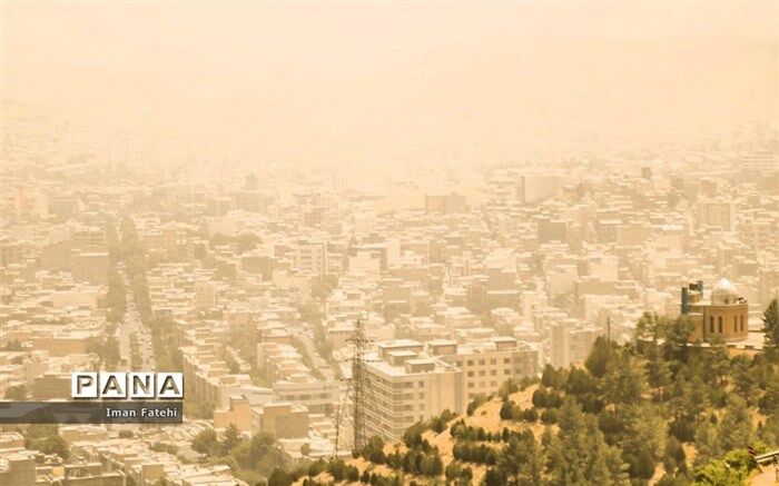 هوای خوزستان و بوشهر غبارآلود می‌شود
