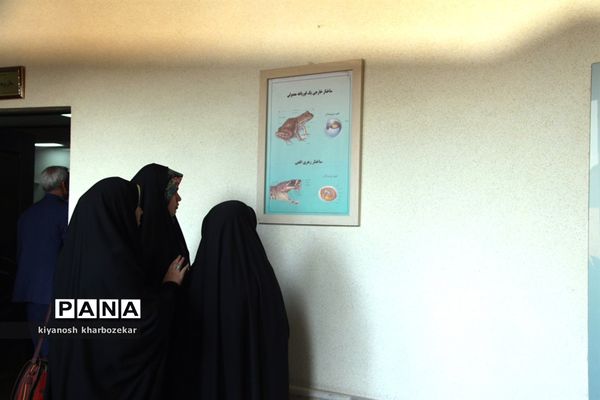 بازدید دانش آموزان همیار مشاور دختر از موزه تاریخ طبیعی ارومیه