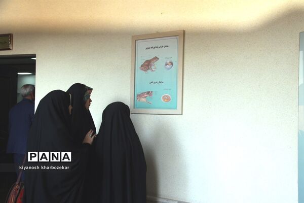 بازدید دانش آموزان همیار مشاور دختر از موزه تاریخ طبیعی ارومیه