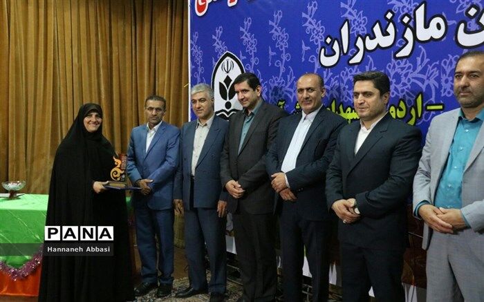 800 نخبه پرورشی و فرهنگی آموزش‌وپرورش مازندران تجلیل شدند