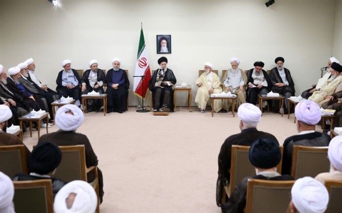 رئیس و اعضای مجلس خبرگان با رهبر معظم انقلاب اسلامی دیدار کردند