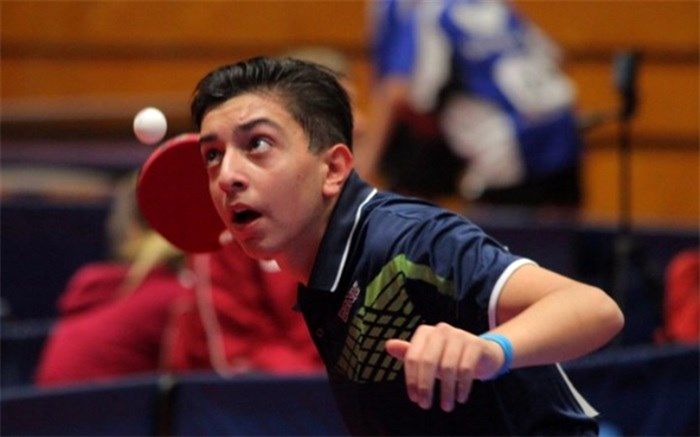 رادین خیام به رنکنیگ 7 تنیس روی میز جهان رسید