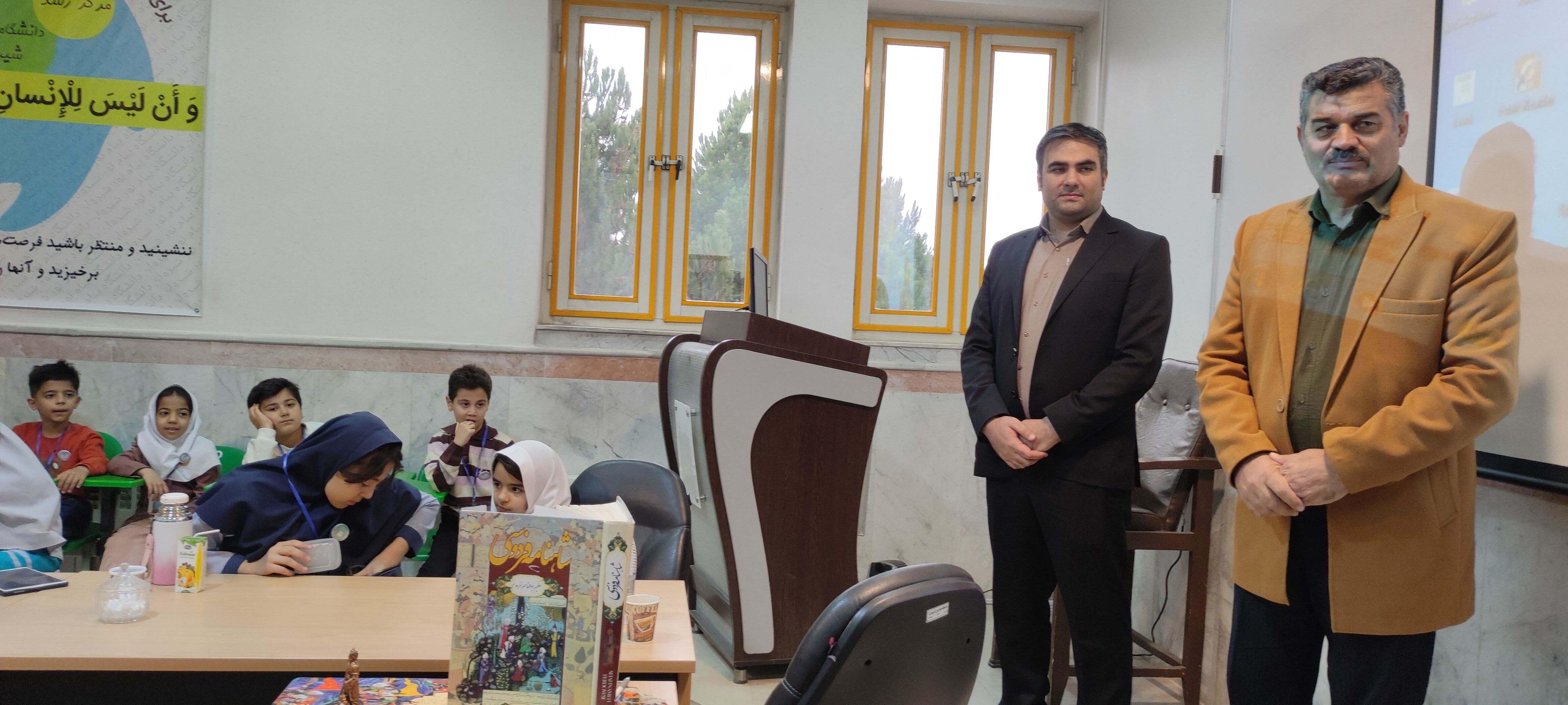برگزاری کلاس شاهنامه خوانی در دانشگاه پیام نور شهرستان شیروان