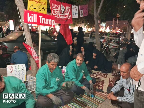 موکبی برای واکس زدن کفش های دلدادگان‌ خاک وطن 