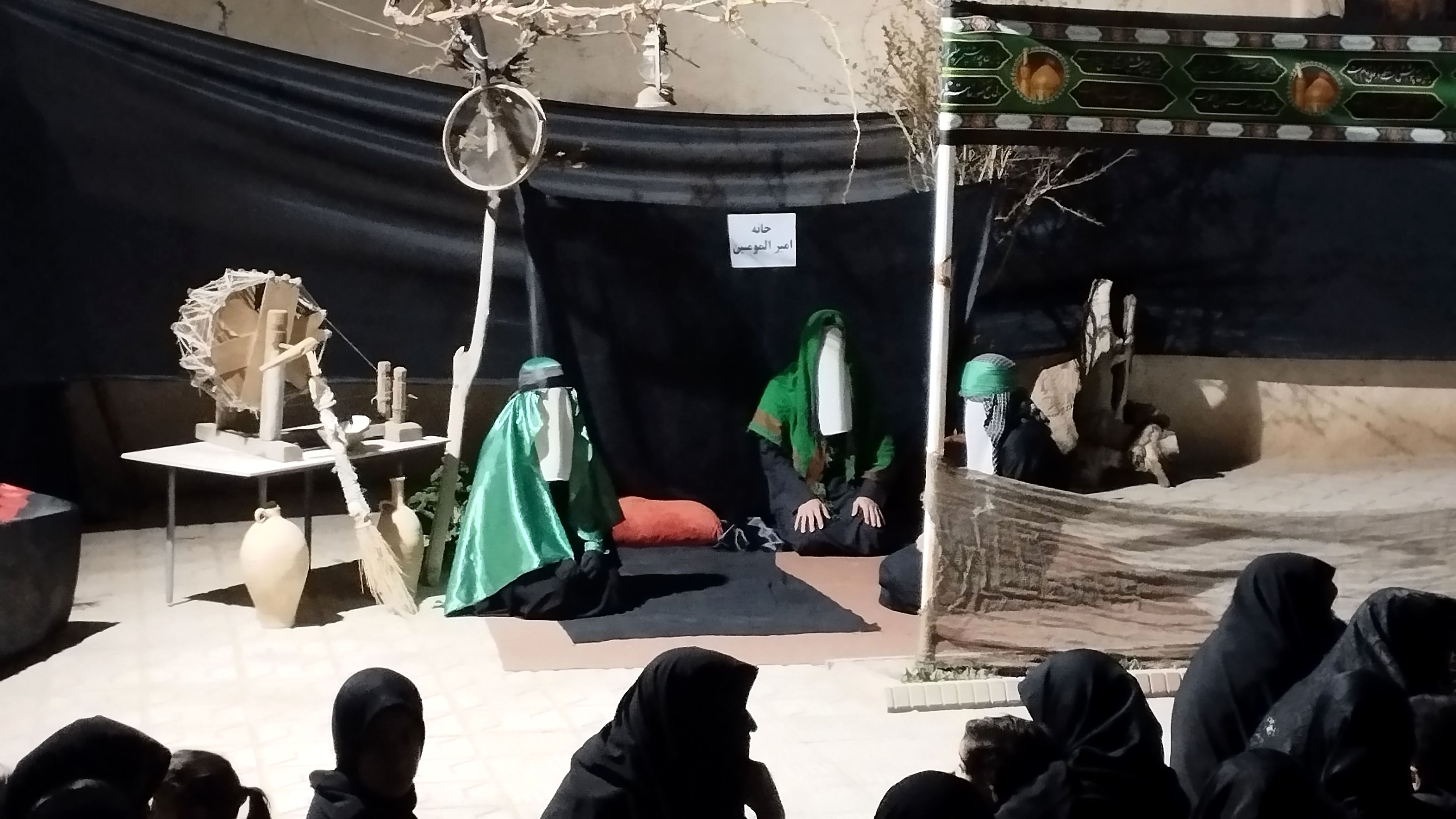 برگزاری مراسم شب قدر در بیت العباس کاشمر
