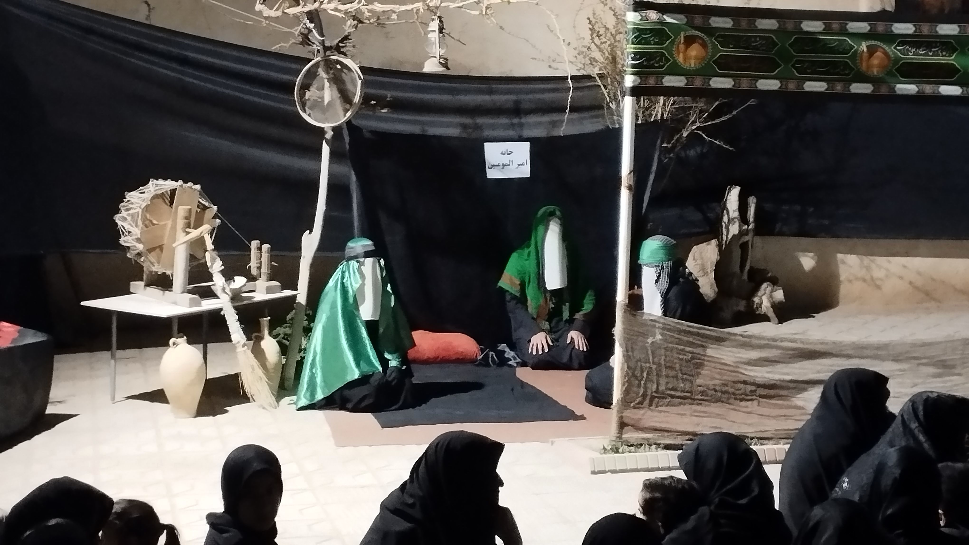 برگزاری مراسم شب قدر در بیت العباس کاشمر