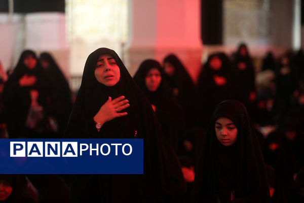 عزاداری شهادت دختر سه ساله امام حسین(ع) در قم