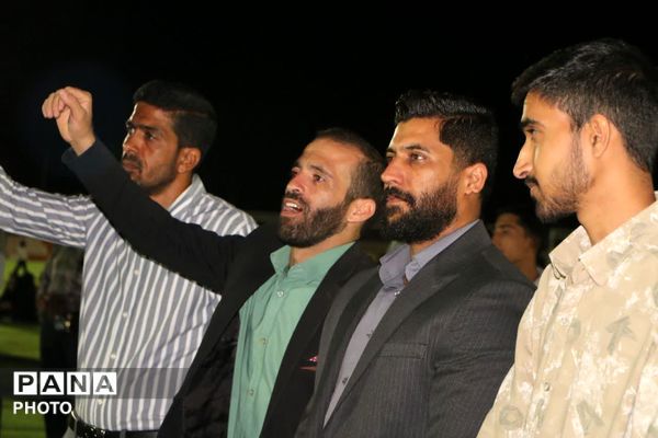 شصت و پنجمین شب میدان‌داری فهرجی ها با حال و هوای پاسداشت مقام معلم 