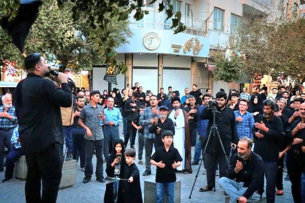 آیین سنتی عزاداری «چهارپایه خوانی» در قم