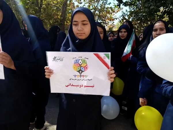 المپیاد ورزشی درون مدرسه ای در دبیرستان اژدر افشار 