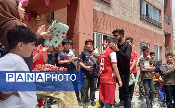 برگزاری فینال مسابقات فوتبال در مدرسه رودکی منطقه پردیس